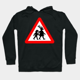 Summerisle School Crossing Sign Hoodie